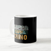 カッパ茅野コおもしろいーヒー愛好家 コーヒーマグカップ (正面左)