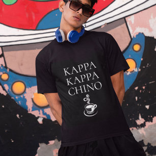 カッパ茅野コおもしろいーヒー愛好家 トライブレンドTシャツ