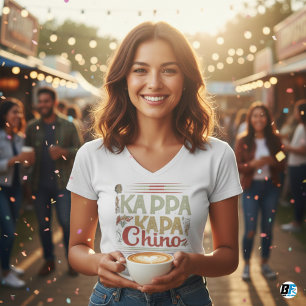 カッパKappaチノおもしろいコーヒー愛好家Tシャツ Tシャツ
