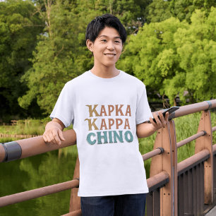 カッパKappaチノおもしろいコーヒー愛好家Tシャツ Tシャツ