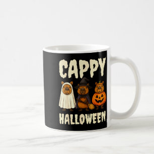カッピーハロウィン おもしろ カピバラ おばけ 魔女 パンプキン コーヒーマグカップ