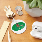 カップとサイコロゲーム キーホルダー