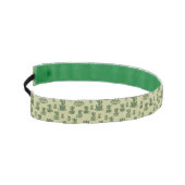 カップとポットの多肉性サボテンのシルエット アスレチックヘッドバンド (左)