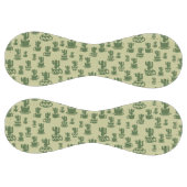 カップとポットの多肉性サボテンのシルエット ソフトボール (パネル)