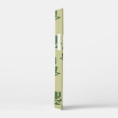 カップとポットの多肉性サボテンのシルエット Case-Mate iPhoneケース (裏面 / 右)