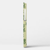 カップとポットの多肉性サボテンのシルエット Case-Mate iPhoneケース (裏面 / 左)