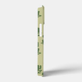 カップとポットの多肉性サボテンのシルエット Case-Mate iPhoneケース (裏面 / 右)