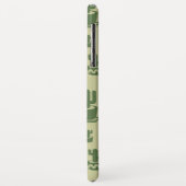 カップとポットの多肉性サボテンのシルエット Case-Mate iPhoneケース (裏面/左)