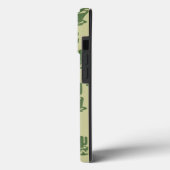 カップとポットの多肉性サボテンのシルエット Case-Mate iPhoneケース (裏面 / 左)