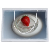 カップに入ったイチゴ ラージペーパーバッグ (正面)