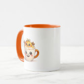 カップに入ったキュートなかわいいキャラクター マグカップ (正面左)