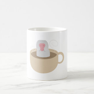 カップに入った雪猿 コーヒーマグカップ