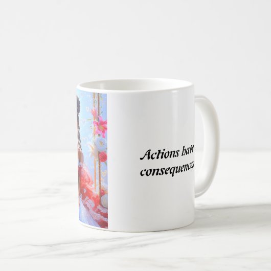 カップに愛の抱擁:あなたのための暖かさ – コーヒーマグカップ (正面右)