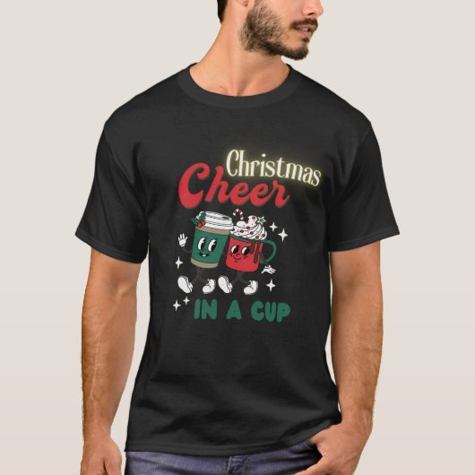 カップのクリスマス応援 Tシャツ (正面)