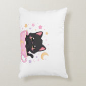 カップの中の可愛い仔猫 アクセントクッション (正面(垂直))