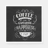 カップの中の幸せを捉える スタンダードランチョンナプキン (正面)