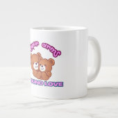 カップの愛 ジャンボコーヒーマグカップ (正面右)