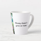 カップの暖かい抱擁 カフェラテマグ (右アングル)