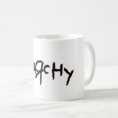 カップの無政府状態 コーヒーマグカップ (正面右)