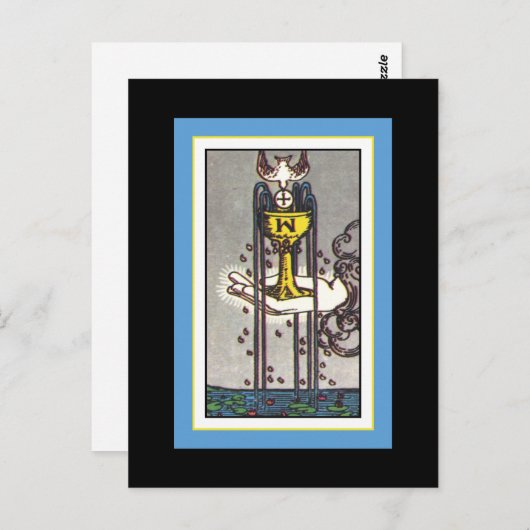 カップの絵はがきのエース ポストカード (正面/裏面)