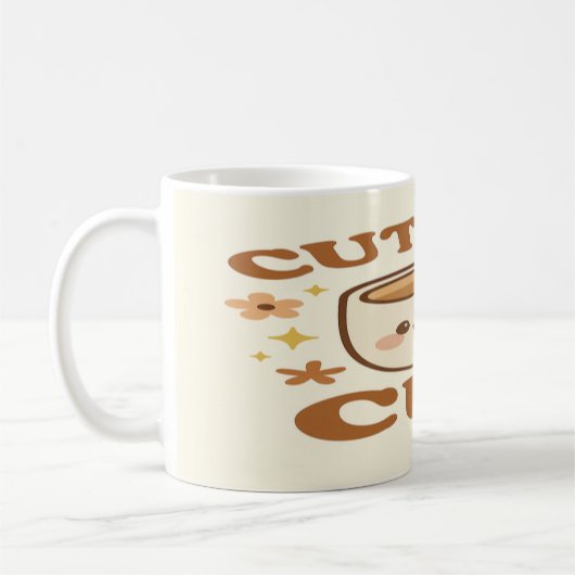 カップみたいに可愛い コーヒーマグカップ (左)