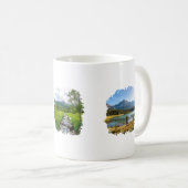 カップをパーソナライズする コーヒーマグカップ (正面右)