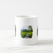 カップをパーソナライズする コーヒーマグカップ (中央)