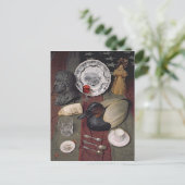 カップを含むオブジェクトのコレクション ポストカード (スタンド正面)