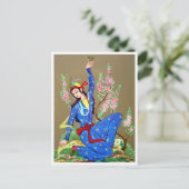 カップを飲むニンフ ポストカード (スタンド正面)