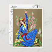 カップを飲むニンフ ポストカード (正面/裏面)