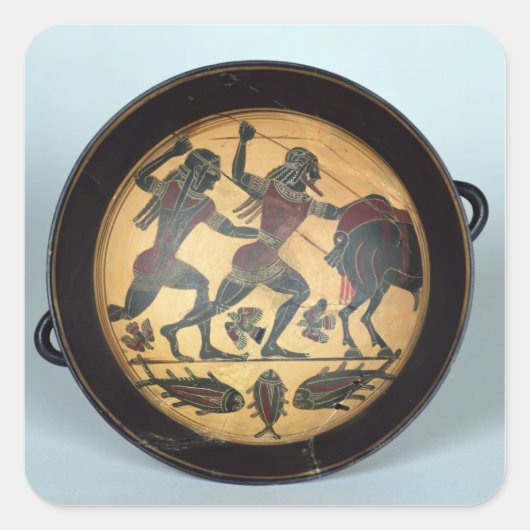 カップインテリア スクエアシール (正面)