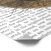 カップオンヘッドのチェシャ猫 ポスター (角)