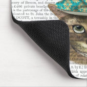 カップオンヘッドのチェシャ猫 マウスパッド (コーナー)