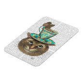 カップオンヘッドのチェシャ猫 マグネット (左側)