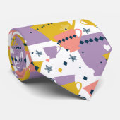 カップカラフルパターン ネクタイ (ロール)