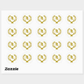 カップクラウンサイクリング ラウンドシール (シート)