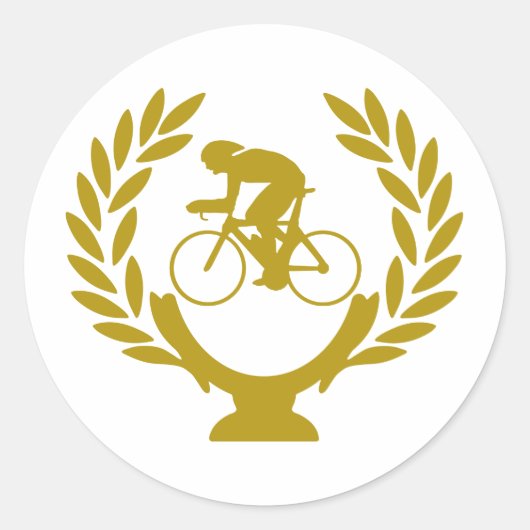 カップクラウンサイクリング ラウンドシール (正面)