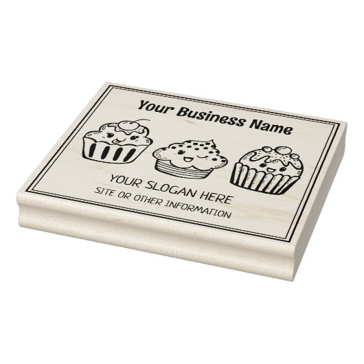 カップケおもしろいーキ、ベーキングカスタムビジネス、大規模 ラバースタンプ (スタンプ)