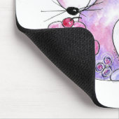 カップケお洒落ーキを使ったかわいいマウス マウスパッド (コーナー)