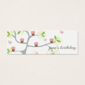 カップケお洒落ーキツリー誕生日DIYギフトラベル (正面)