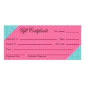 カップケお洒落ーキベーカリーギフト券 ラックカード (裏面)