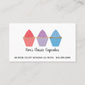 カップケお洒落ーキメーカーベーカリー ロイヤリティカード (裏面)