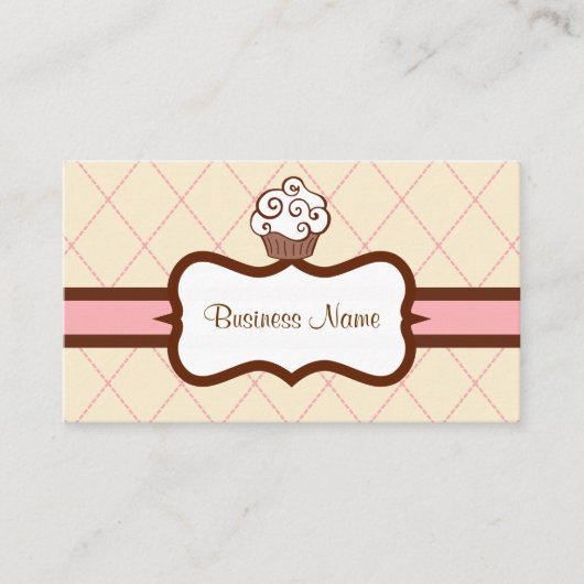 カップケアーガイルーキビジネスカード 名刺 (正面)