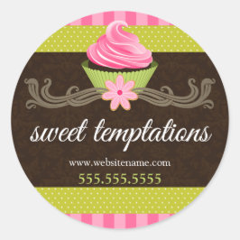 カップケエレガントーキベーカリー包装 ラウンドシール