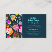 カップケカラフルーキベーカリー 名刺 (裏面)