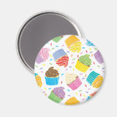 カップケカラフルーキ マグネット (正面/裏面)
