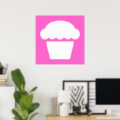 カップケシンプルーク ポスター (ホームオフィス)