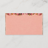 カップケビクトリアンーキビジネスカード 名刺 (裏面)