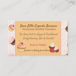 カップケーキおもしろい 名刺