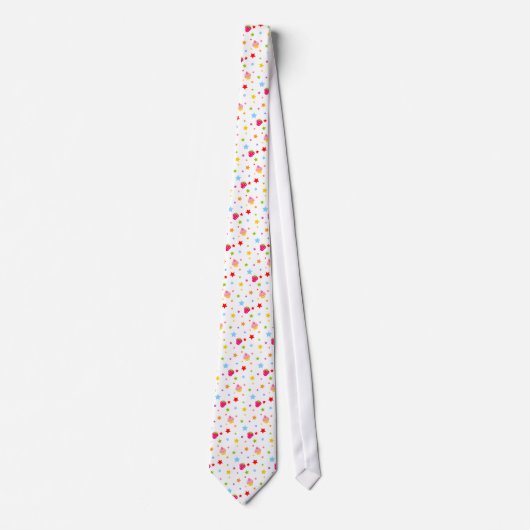 カップケーキおよびいちご ネクタイ (正面)